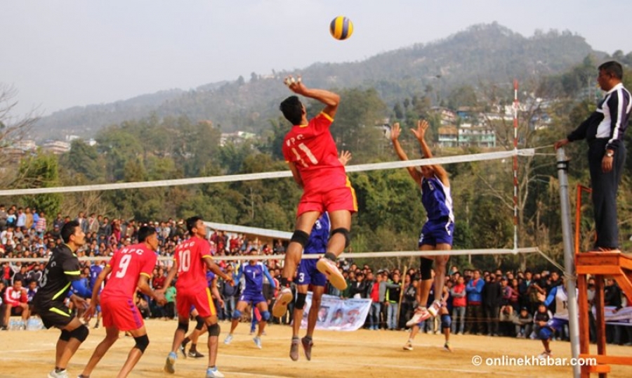Vedtaget ved lov Volleyball er nationalsport i Nepal