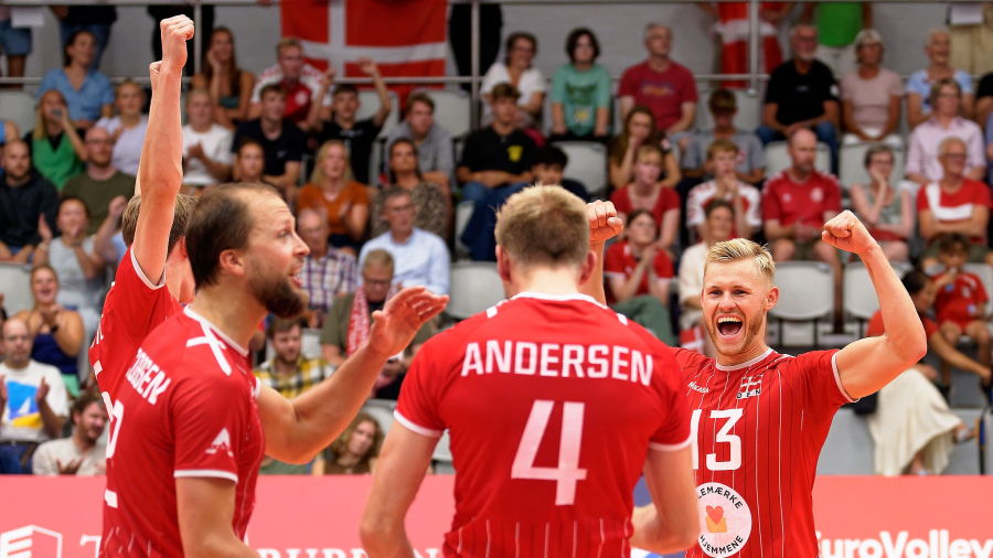 European Golden League og EM: Vildt år i vente for Herrelandsholdet i volleyball